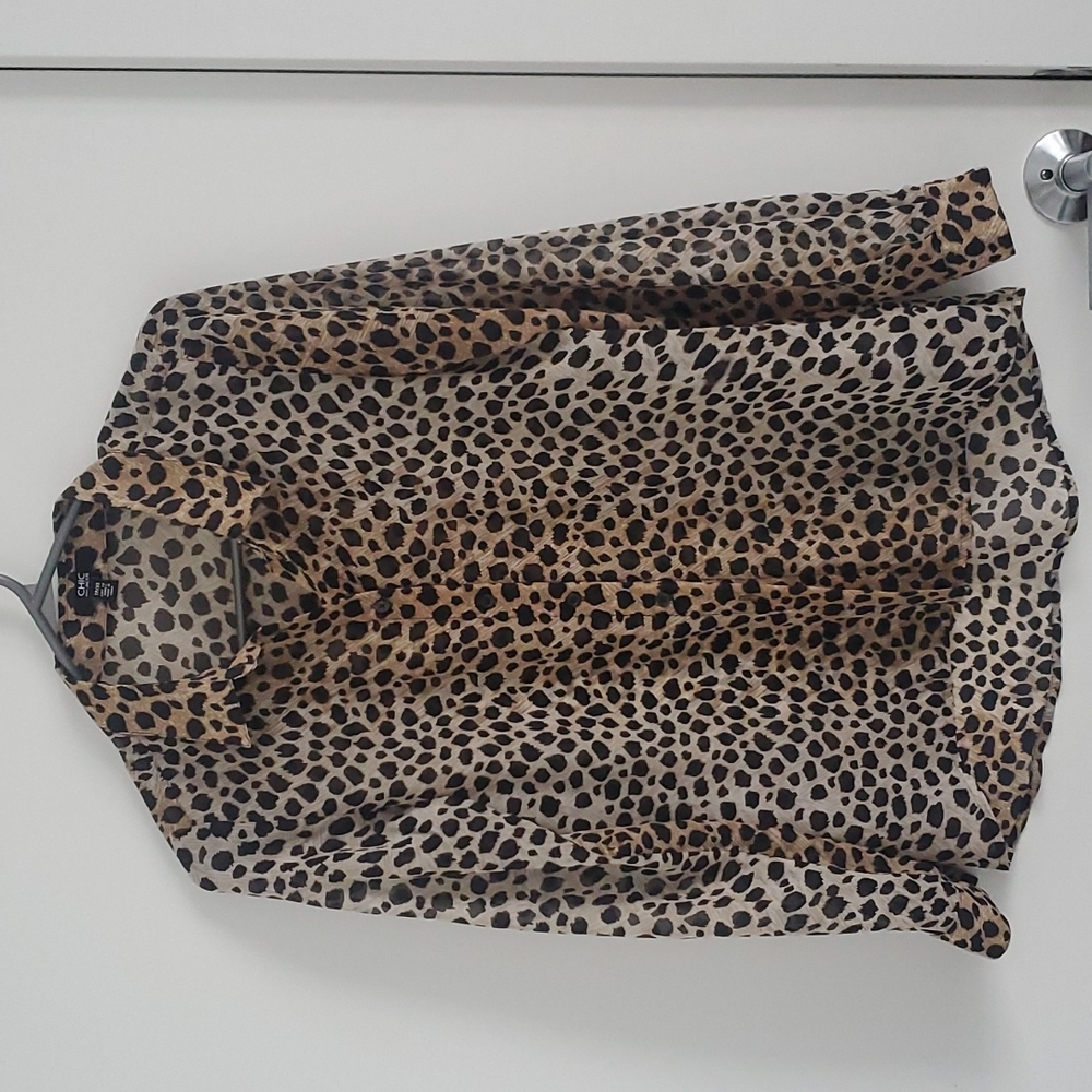 🎉2 for $15🎉 Jacob Leopard Print Blouse